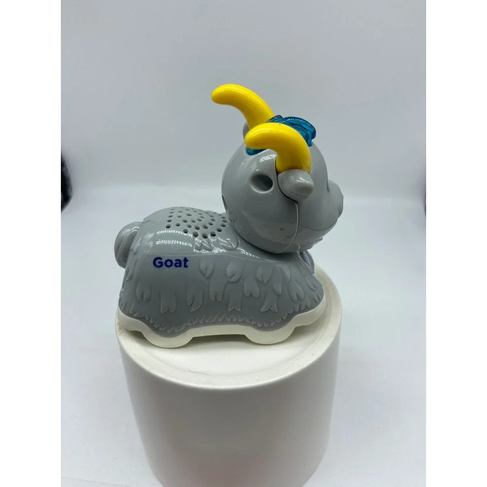 VTech Go Go Smart Animals Goat Gray Yellow Rolling Light Up Toy